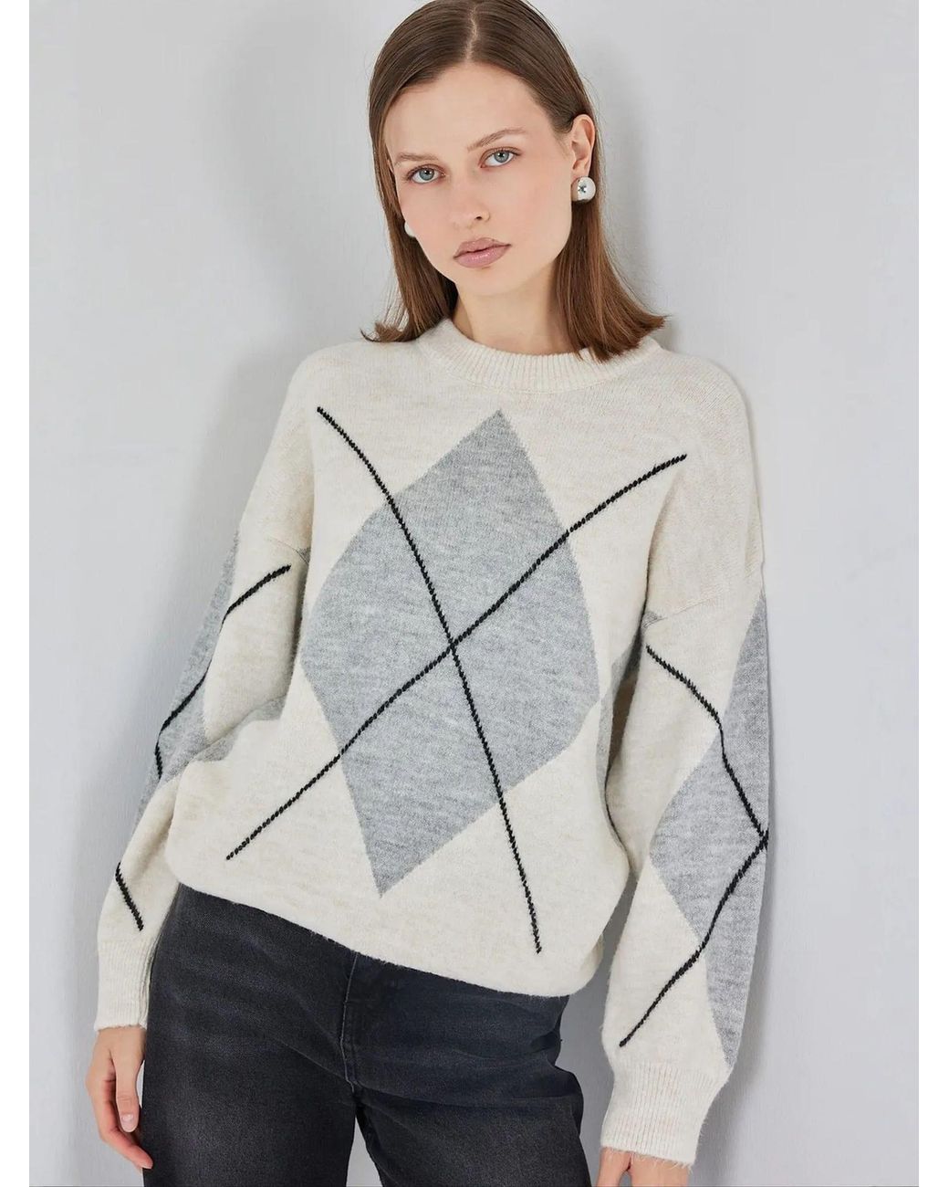 Bigdart Gray Pullover Pullover