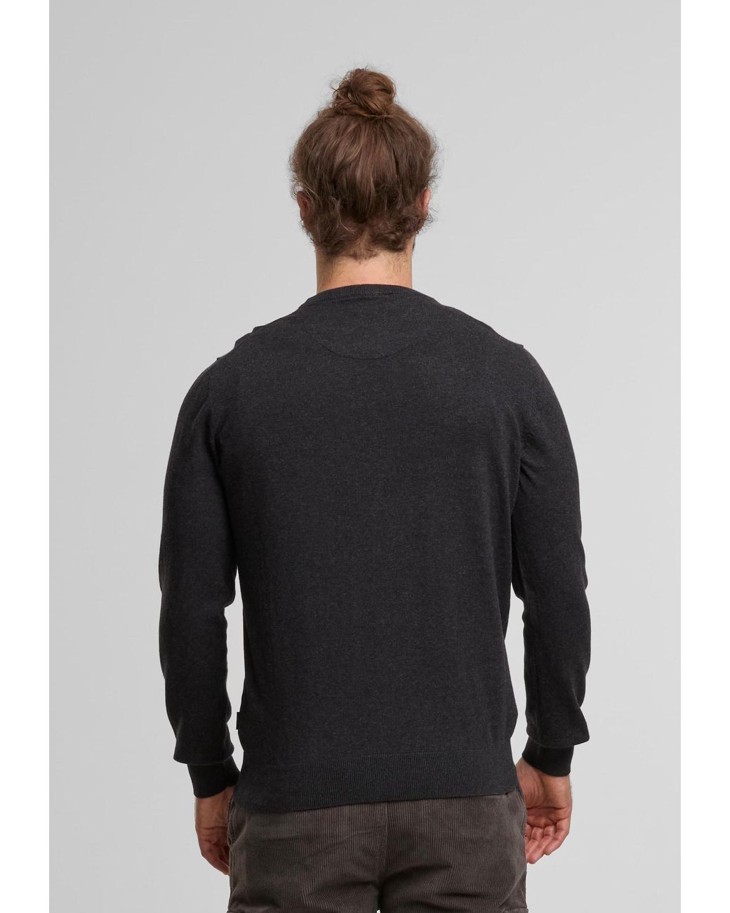 INDICODE Pullover Wildman in Black für Herren