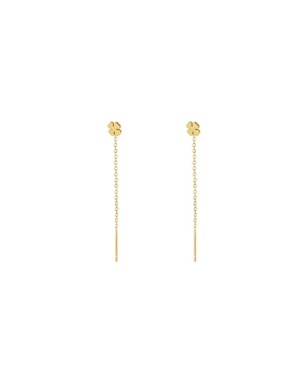 Cala Rose White Ohrringe Clover