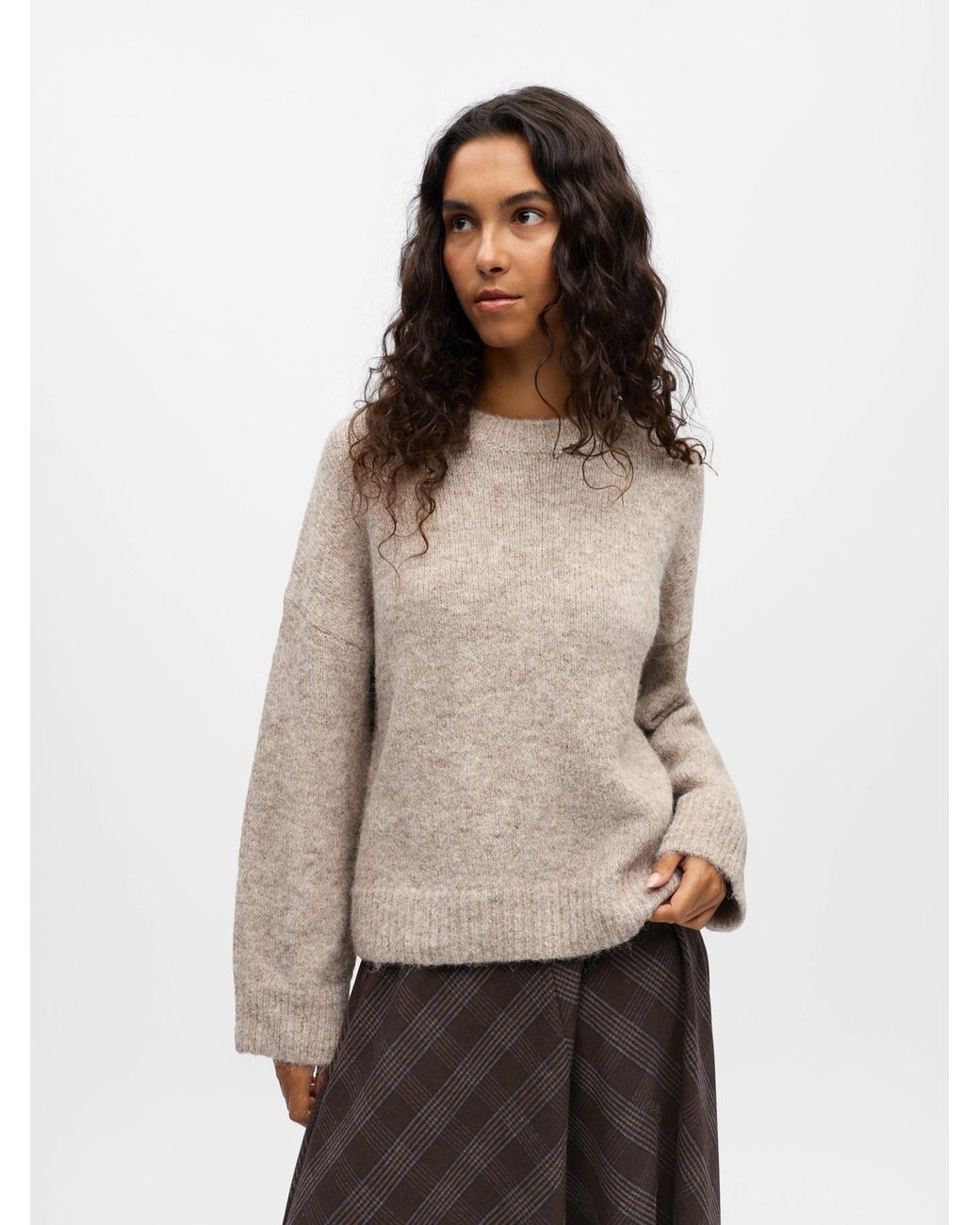 Object Natural Pullover Objsaggia