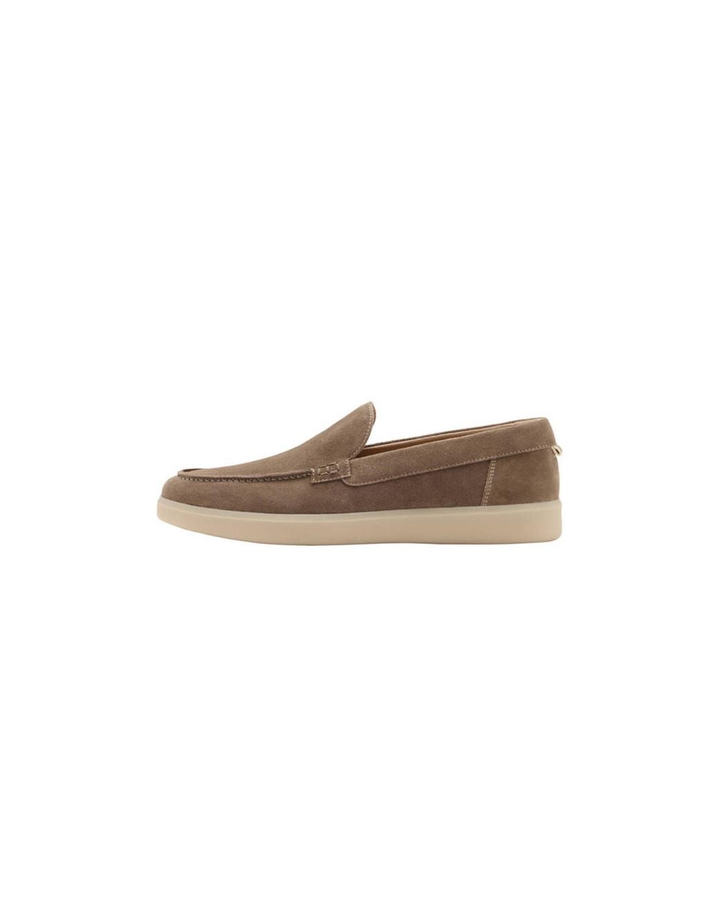Mango Mokassin Easy in White für Herren