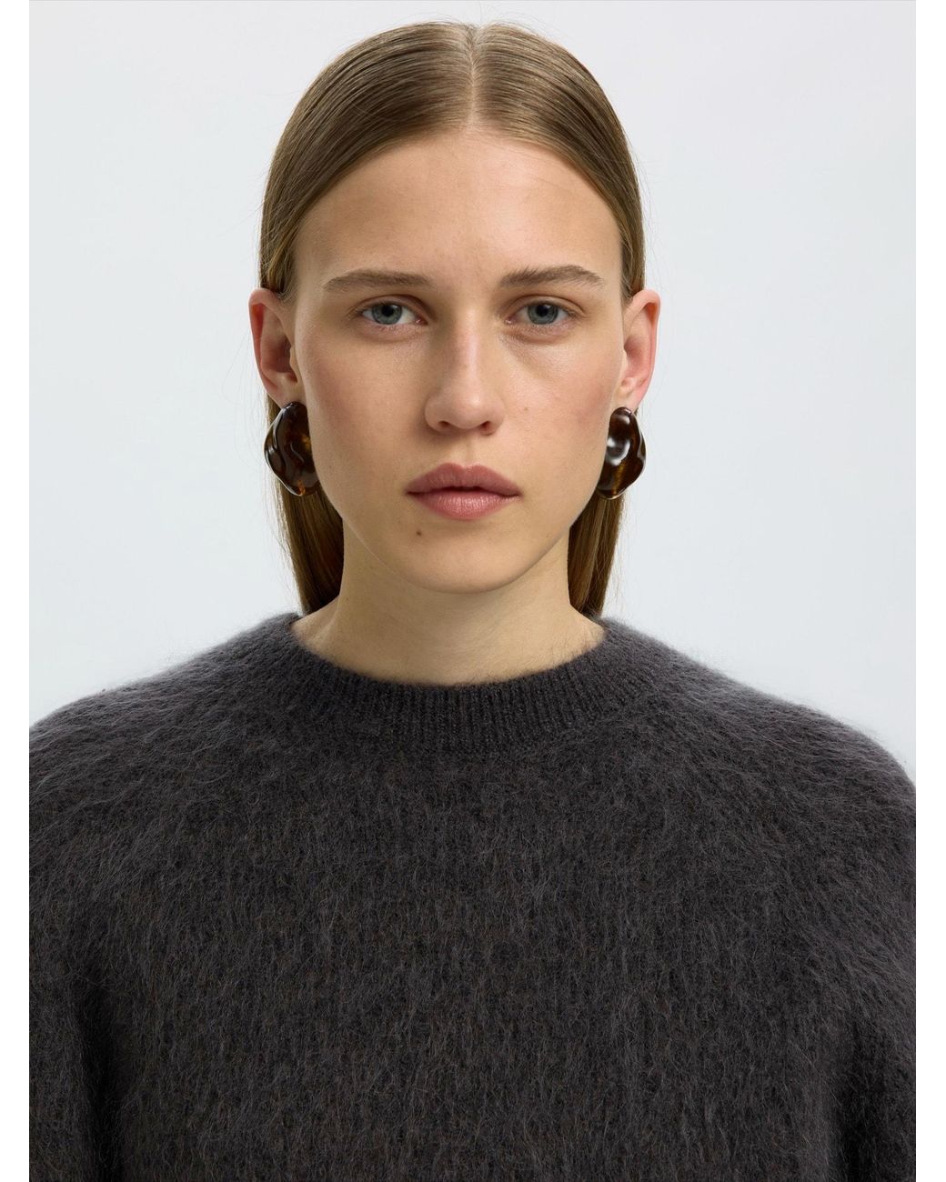 SELECTED Black Pullover