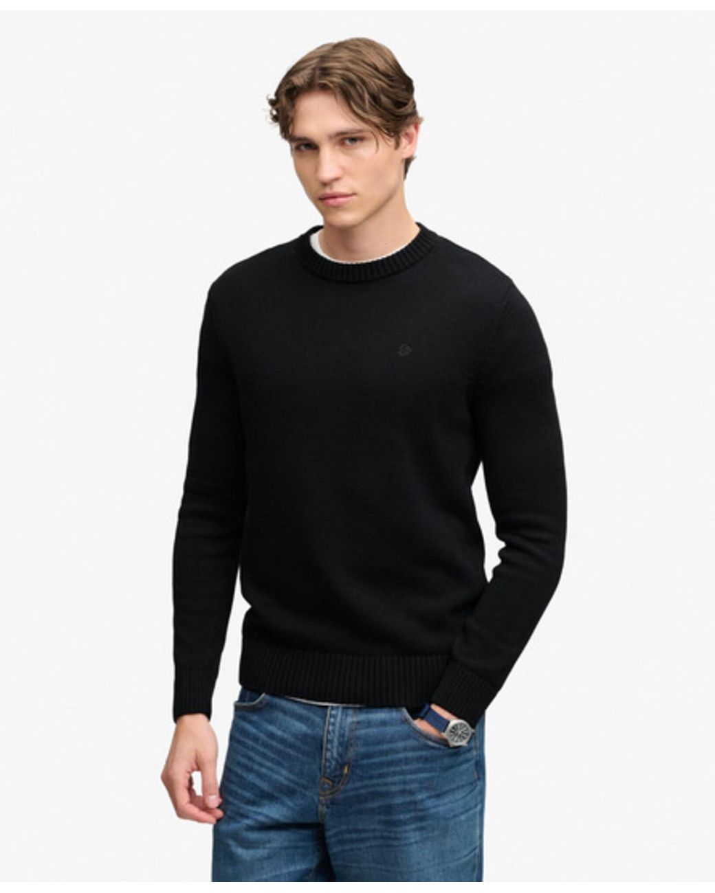 Superdry & Co Pullover in Black für Herren