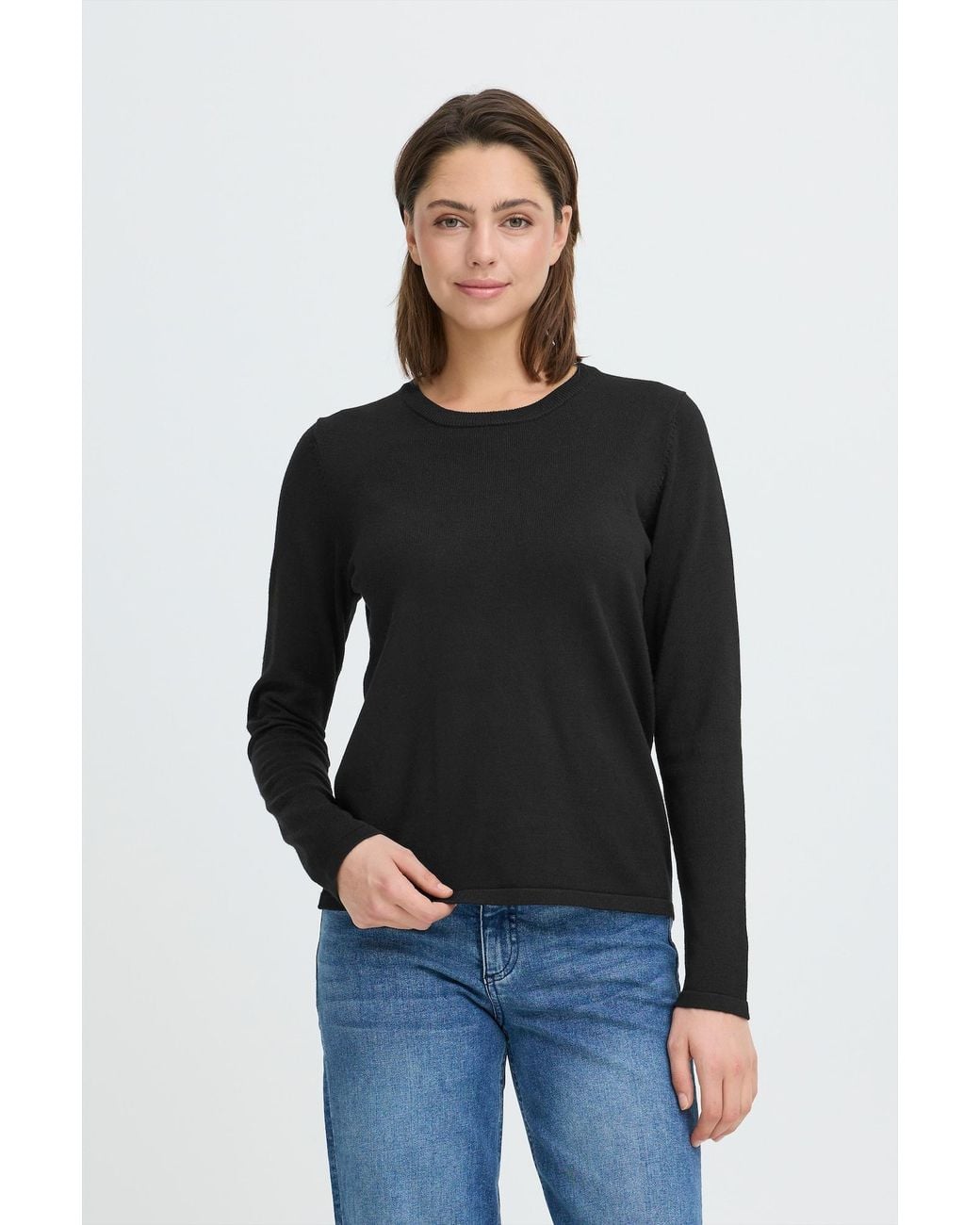 Ichi Black Pullover Ihluls