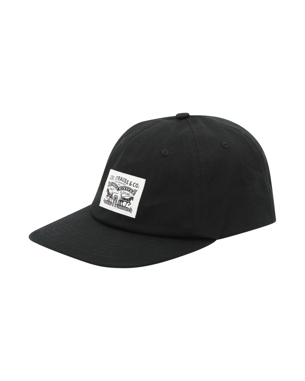 Levi's Black Levis Relaxed Dad Heritage Cap