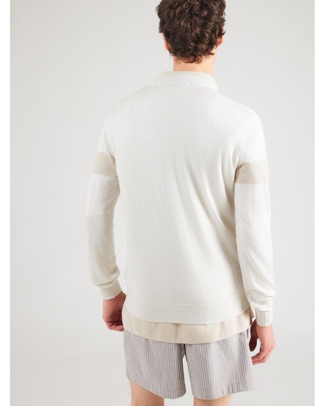 Guess Pullover Mark in White für Herren