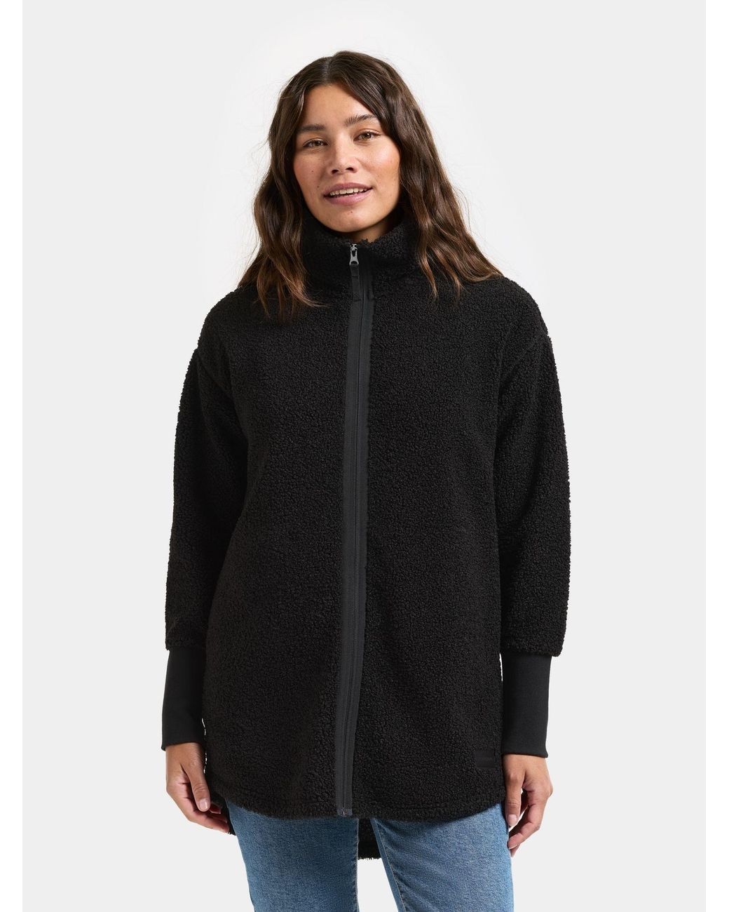 Didriksons Black Fleecejacke Tola