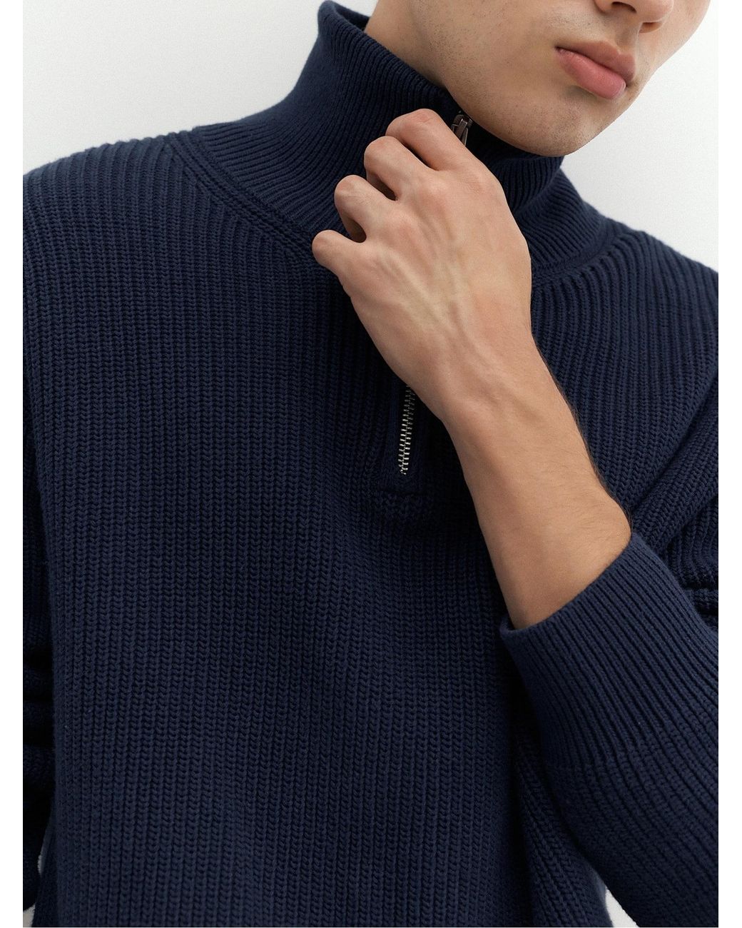 Pull&Bear Pullover in Blue für Herren