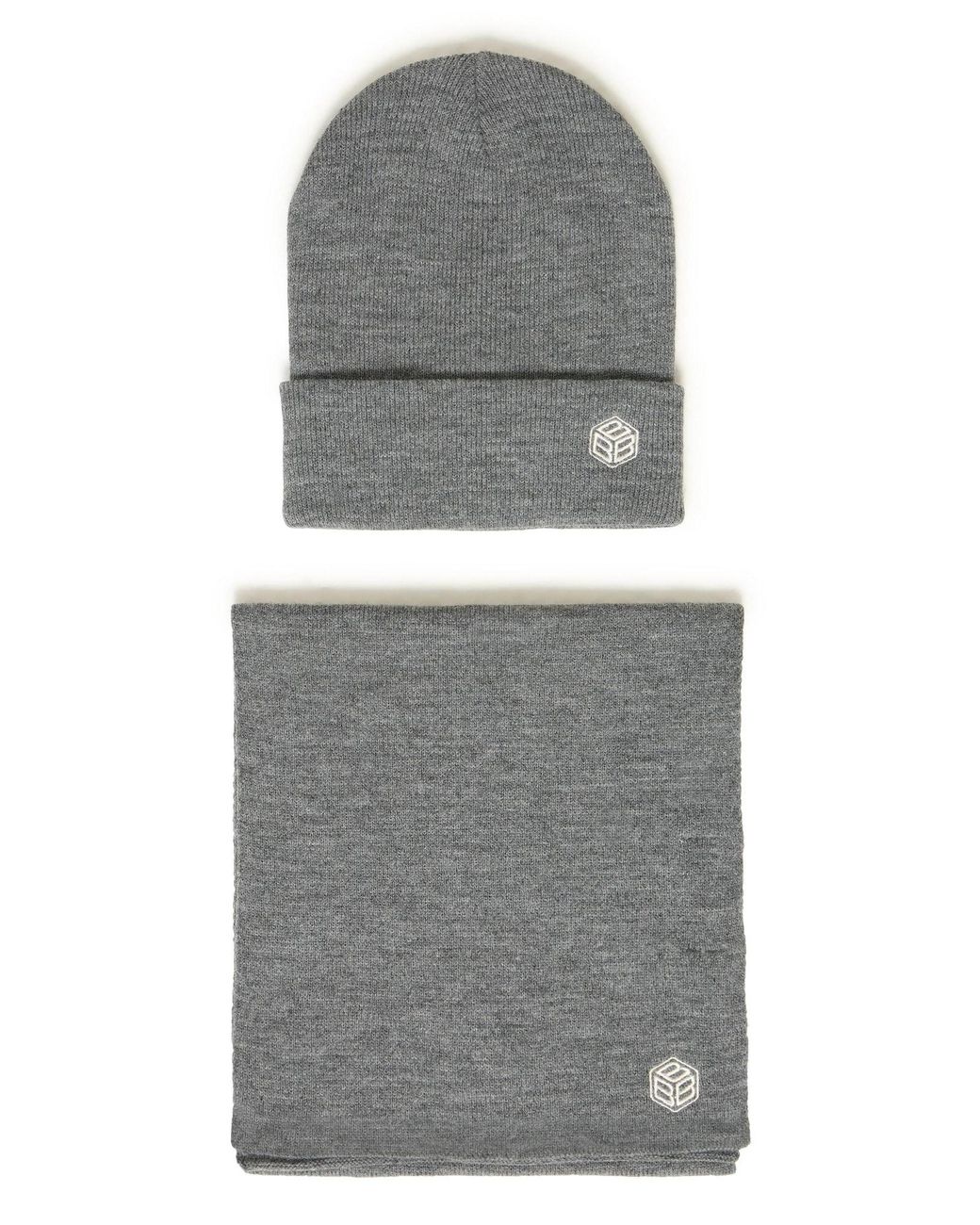 Blend Beanie Und Schal Bhscean in Gray für Herren