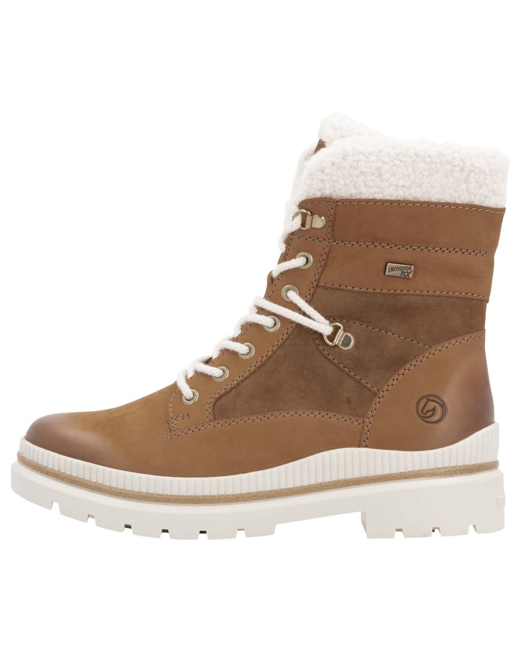 Remonte Brown Schnürstiefelette