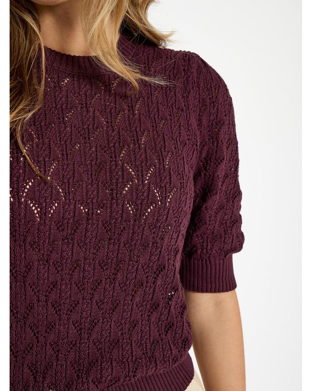 Minus Purple Pullover Lamina