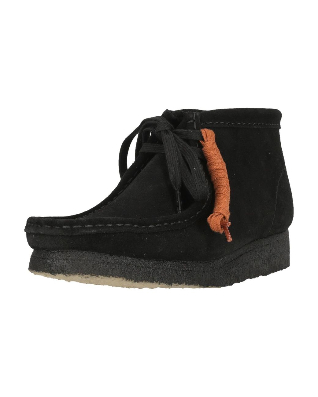 Clarks Black Schnürschuhe Wallabee Boot