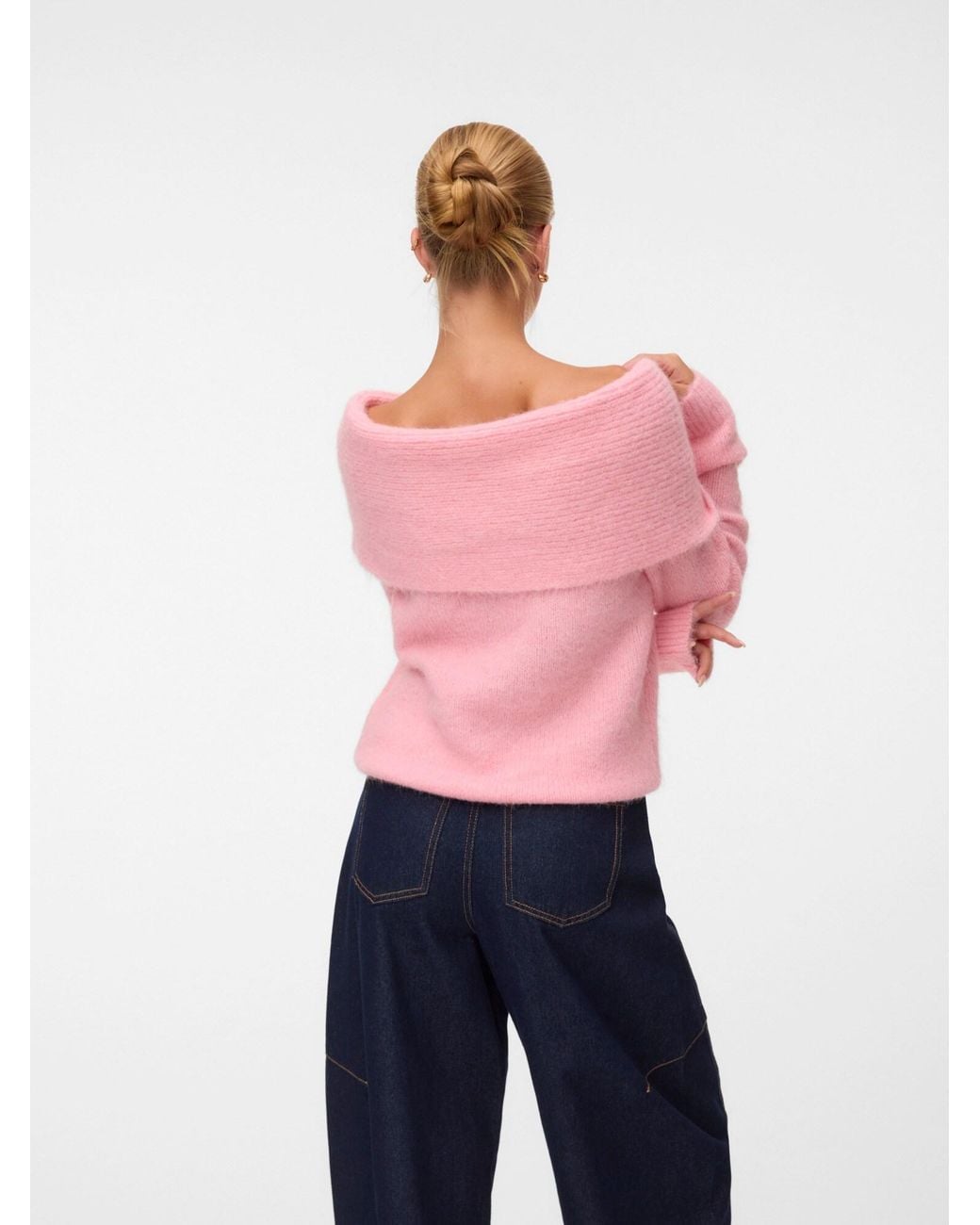 Vero Moda Pink Pullover Vmsorrina