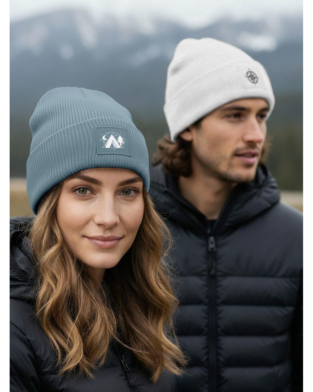 Neverless Blue Mütze Camping