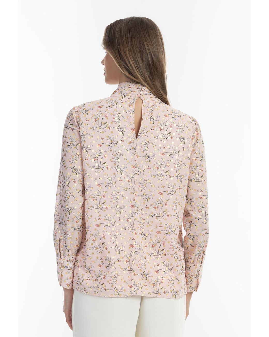 faina Pink Bluse Caneva