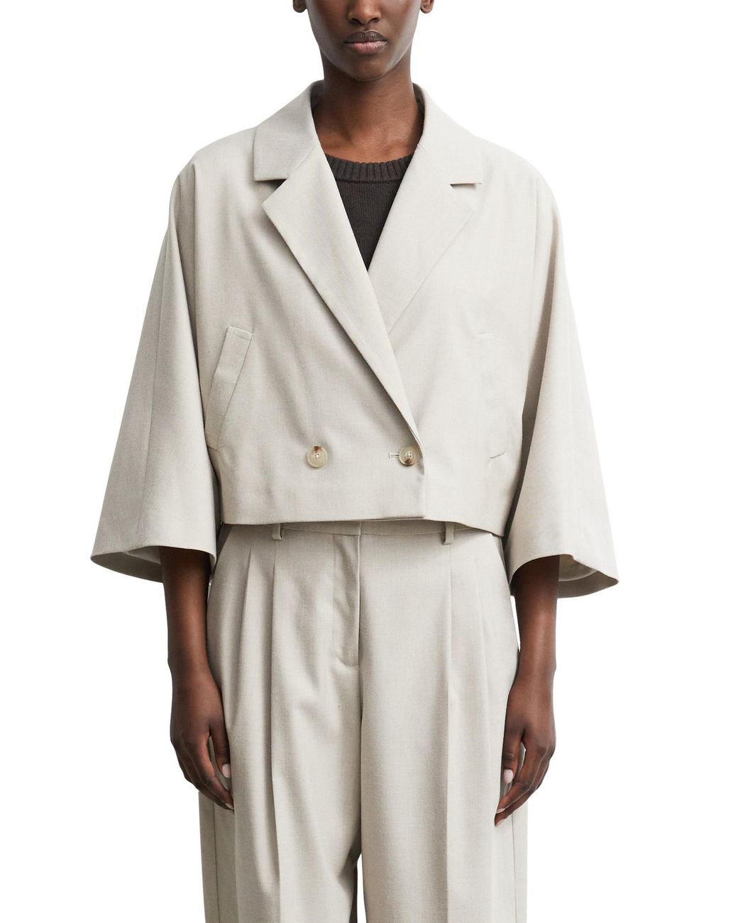 Comma, White Blazer