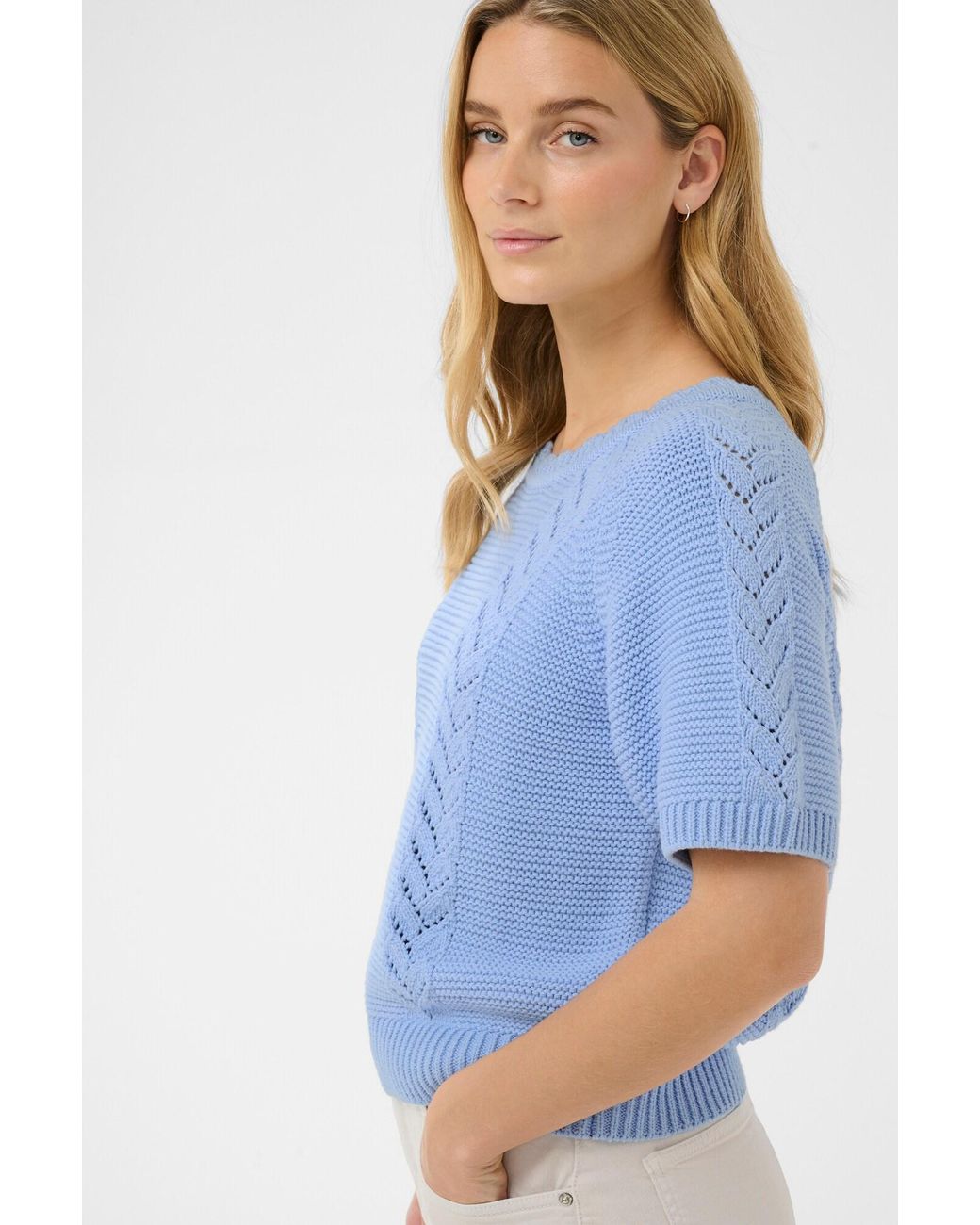 Part Two Blue Pullover