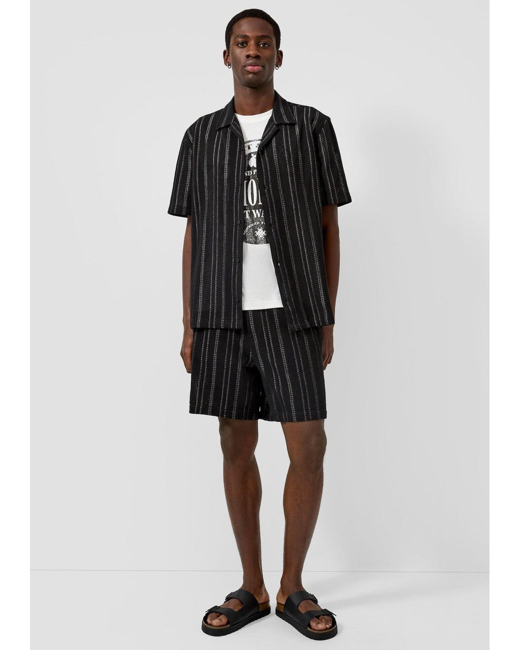 QS Hemd in Black für Herren
