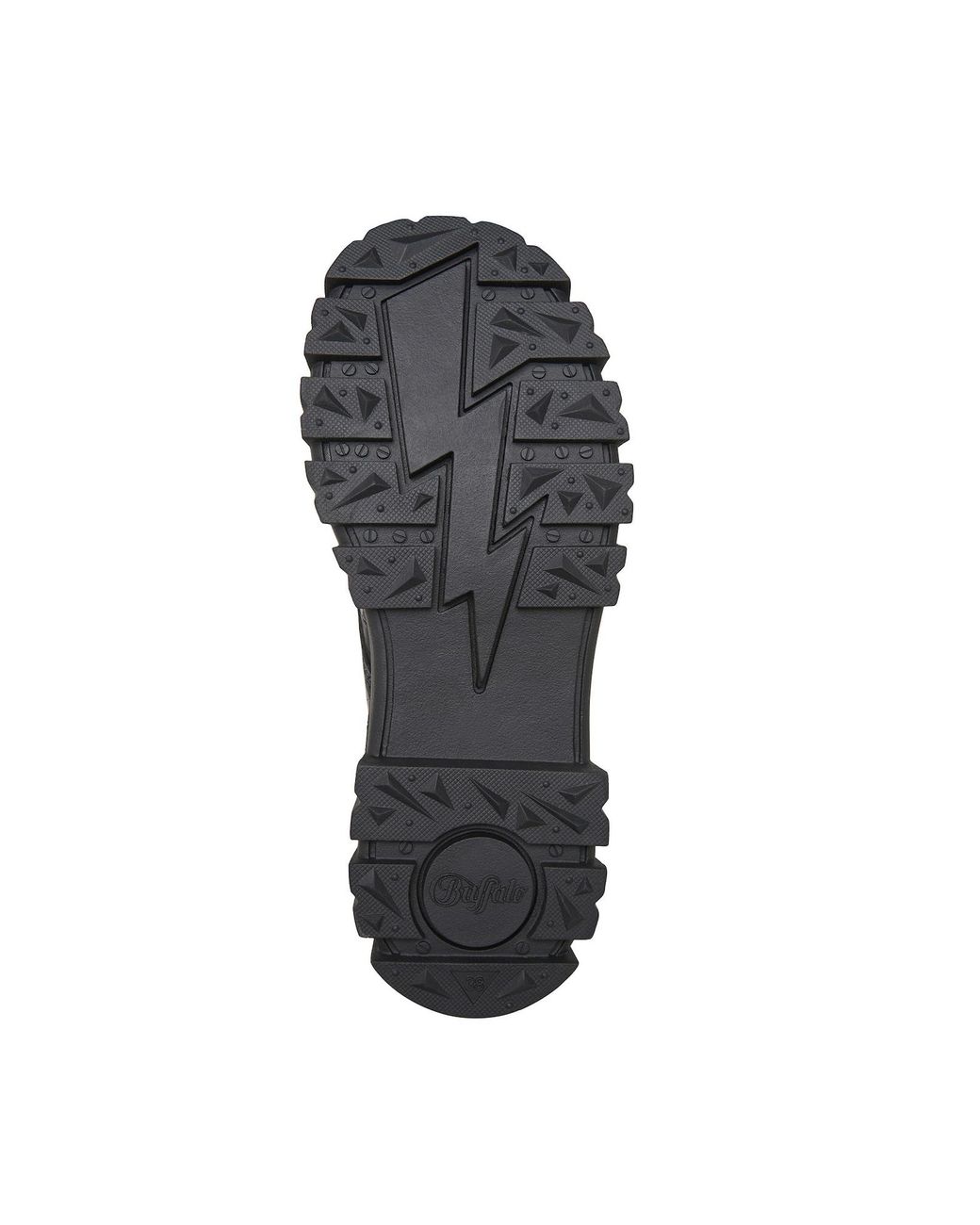 Buffalo Black Schnürstiefelette Aspha