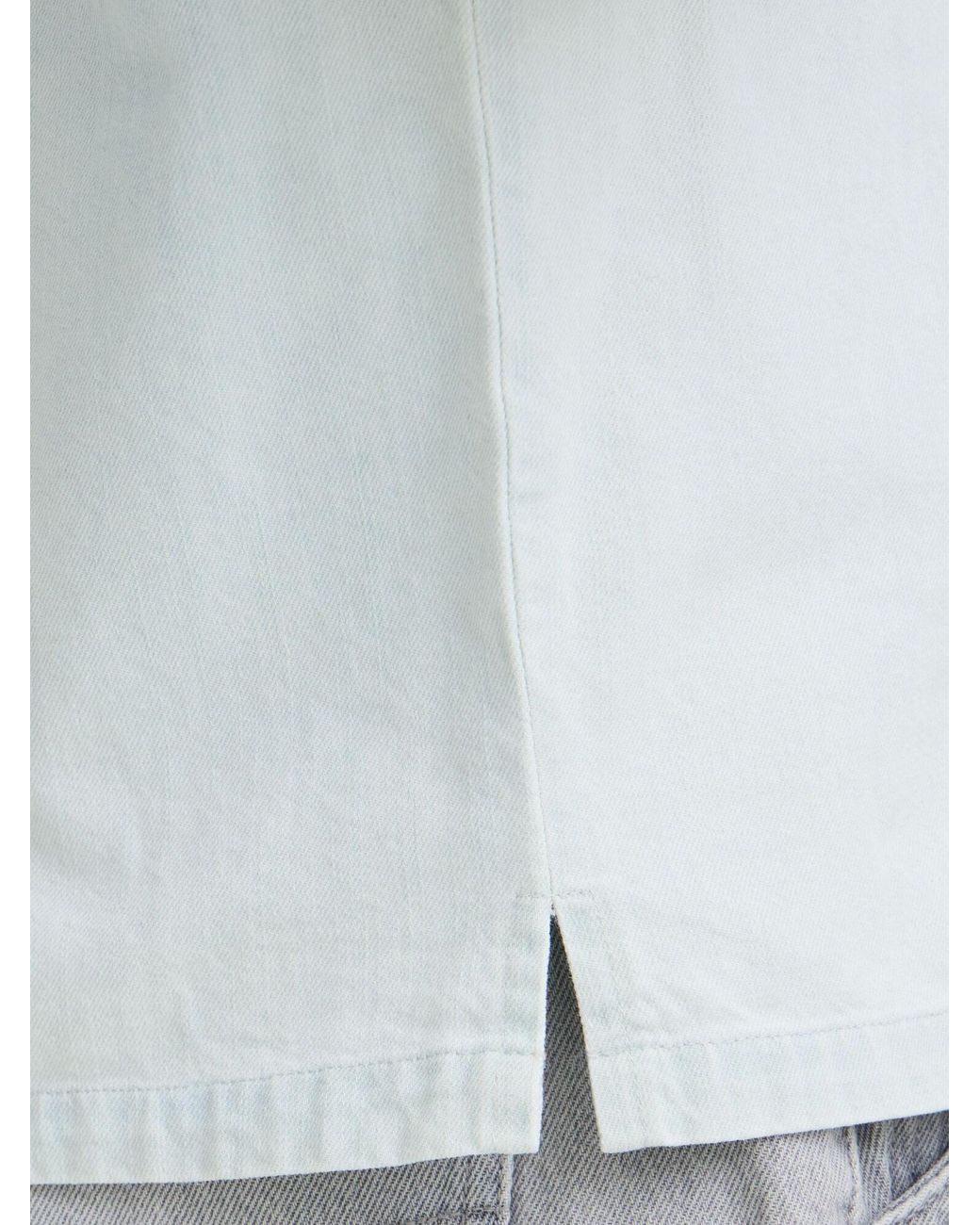Solid Jeanshemd Sdrogue in White für Herren