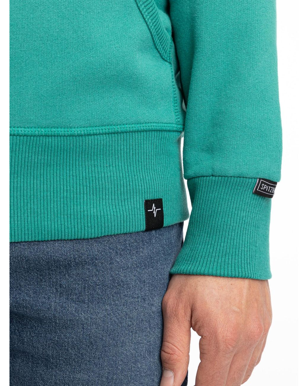 Spitzbub Sweatshirt Nils in Green für Herren
