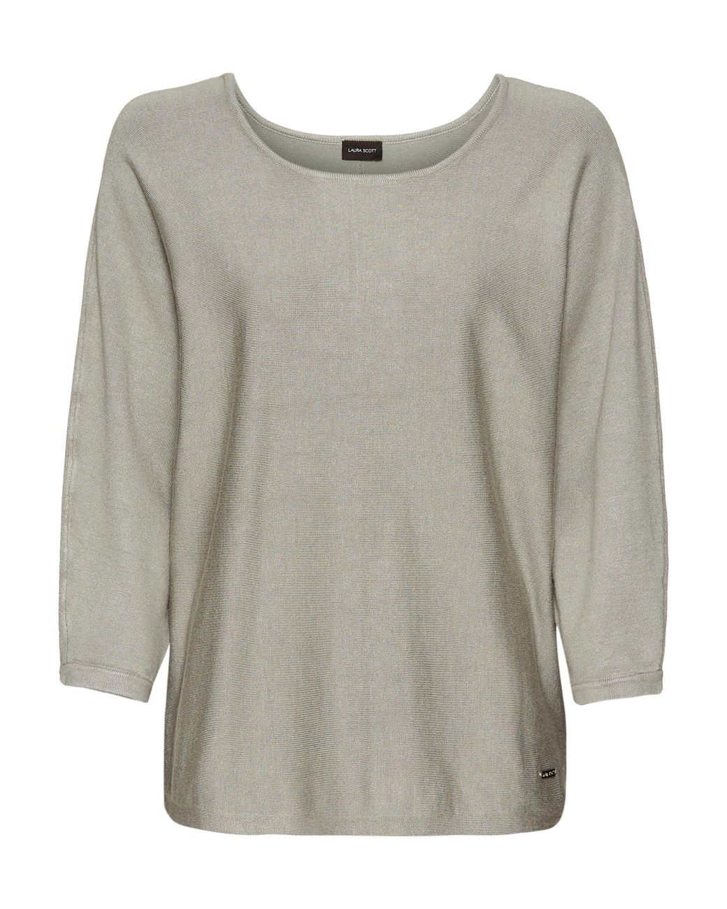 Laura Scott Gray Pullover