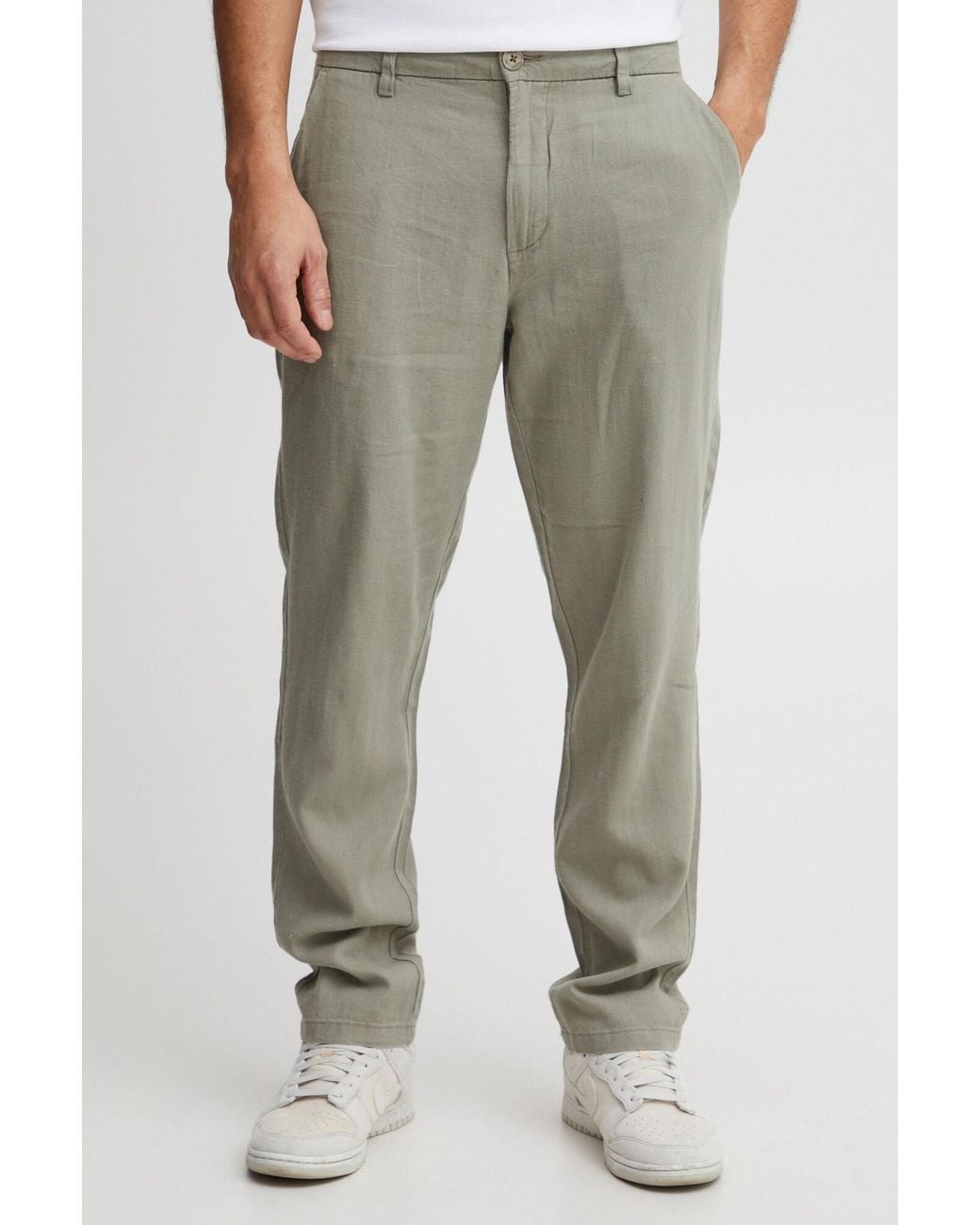 Solid Chinohose in Gray für Herren