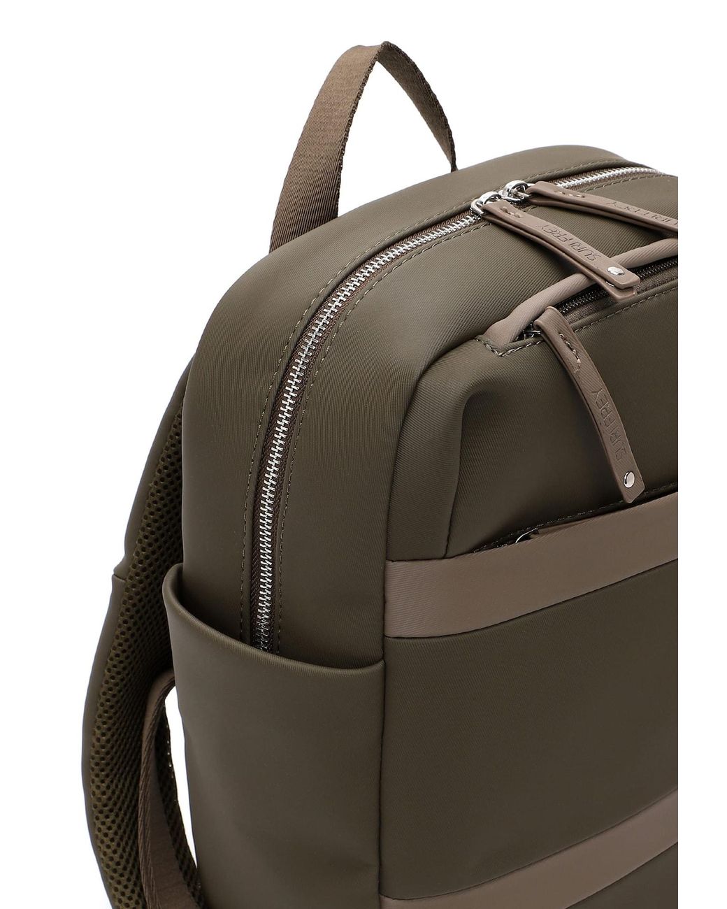 SURI FREY Green Rucksack Dotty