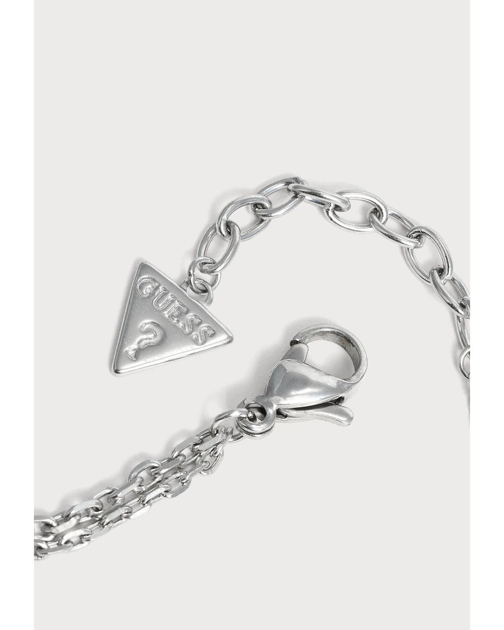Guess White Kette Bloom