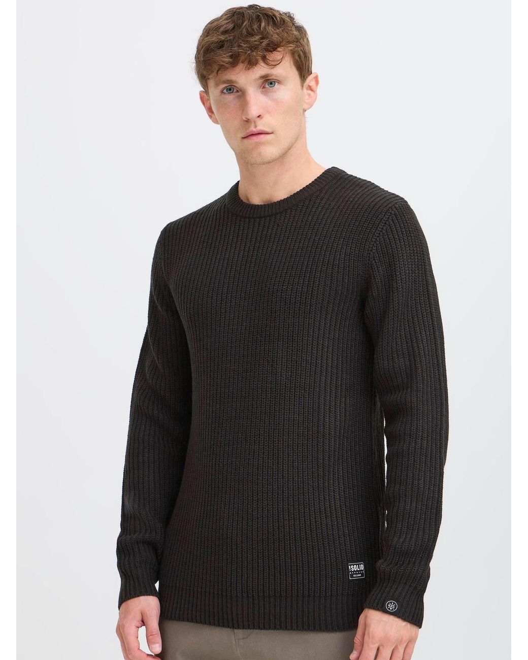 Solid Pullover Sdaron in Black für Herren