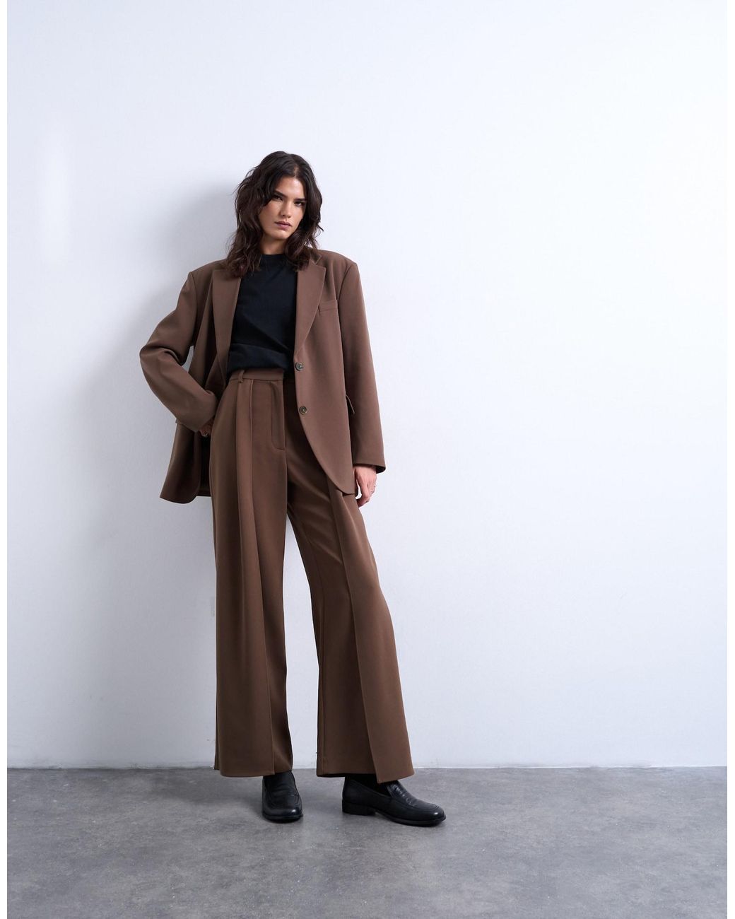 TOPSHOP Brown Blazer