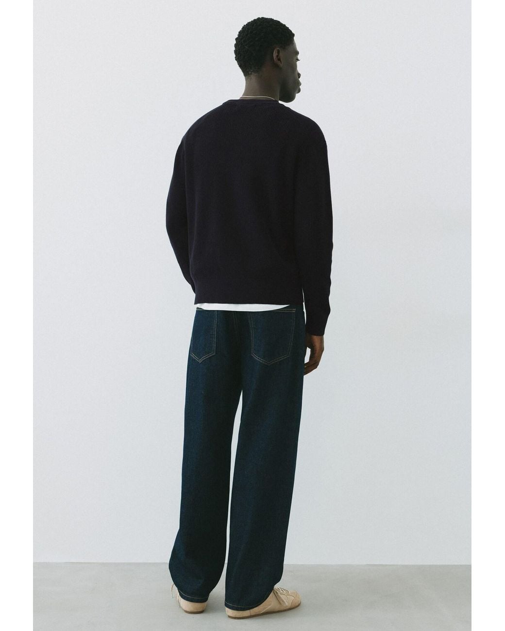 Pull&Bear Pullover in Black für Herren
