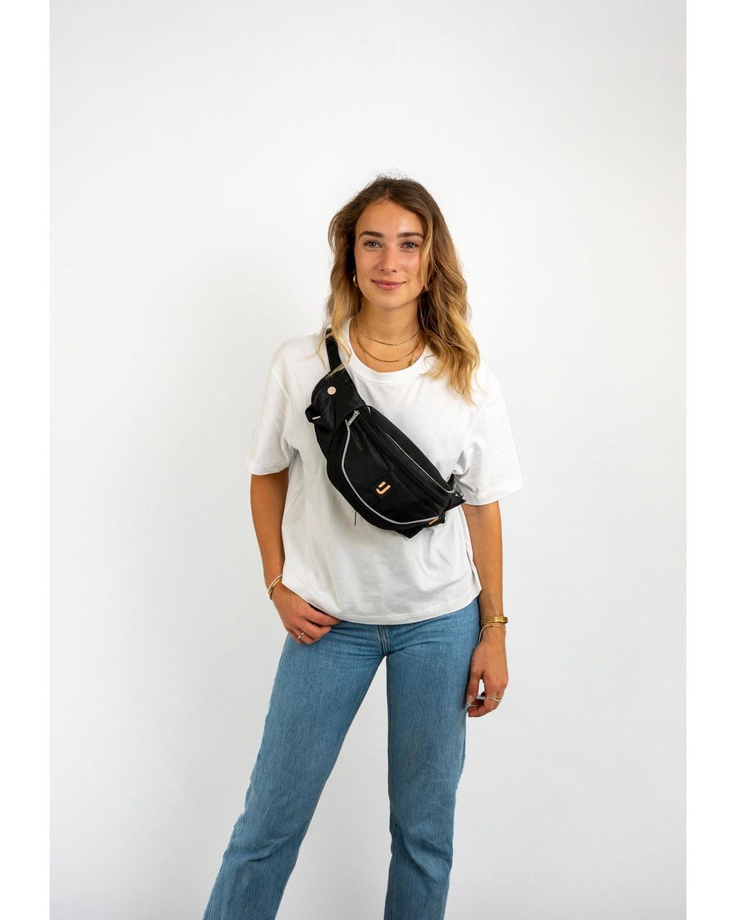 Johnny Urban 2-In-1 Gürteltasche & Rucksack Jimmy in Blue für Herren