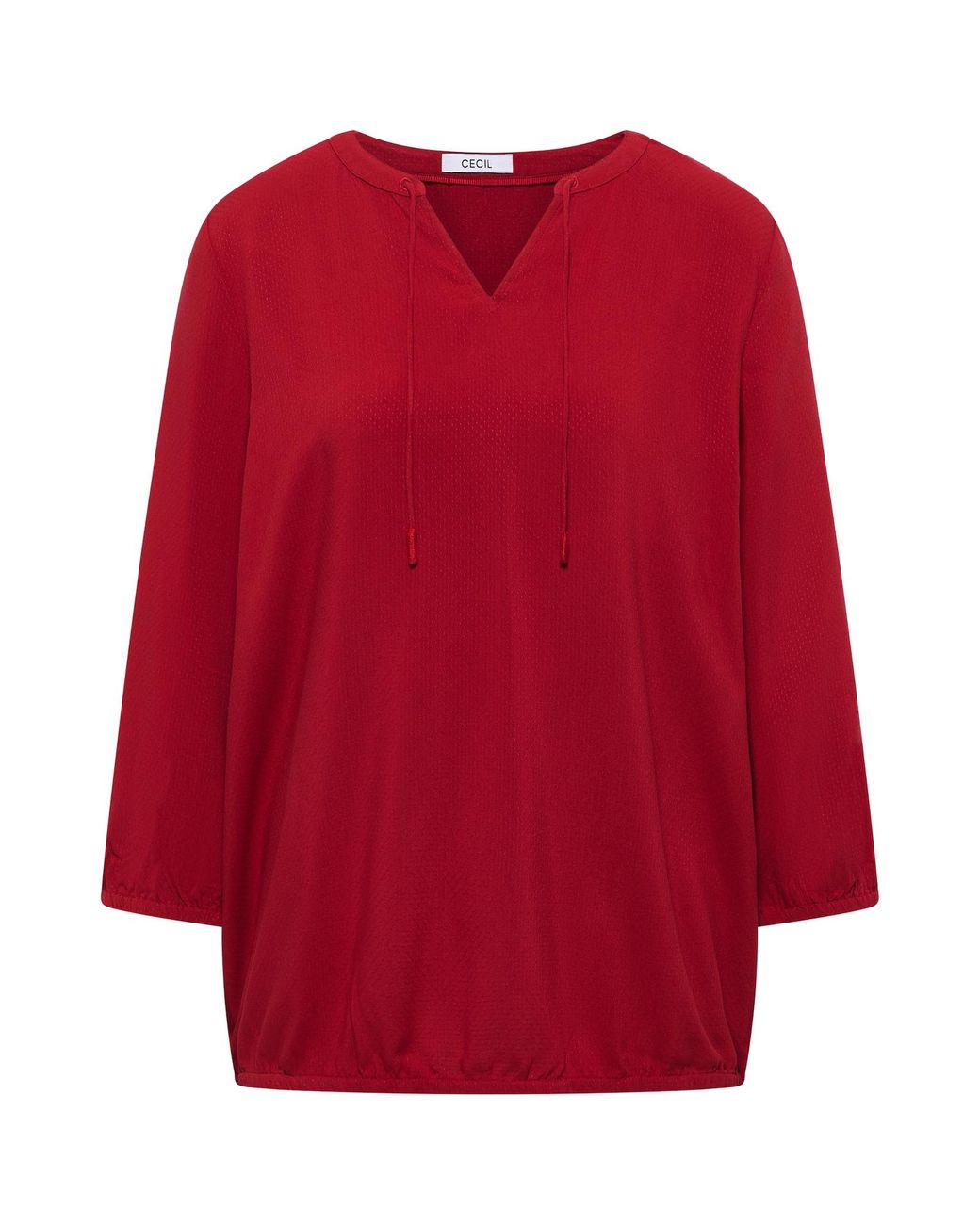 Cecil Red Bluse