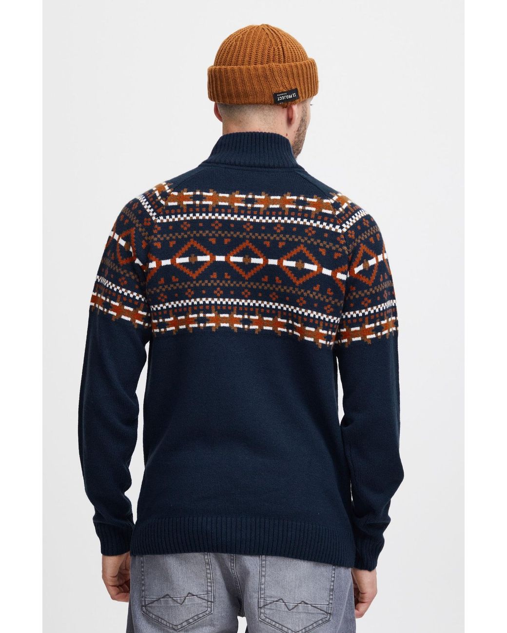 Blend Weihnachtspullover Bhnilo in Blue für Herren