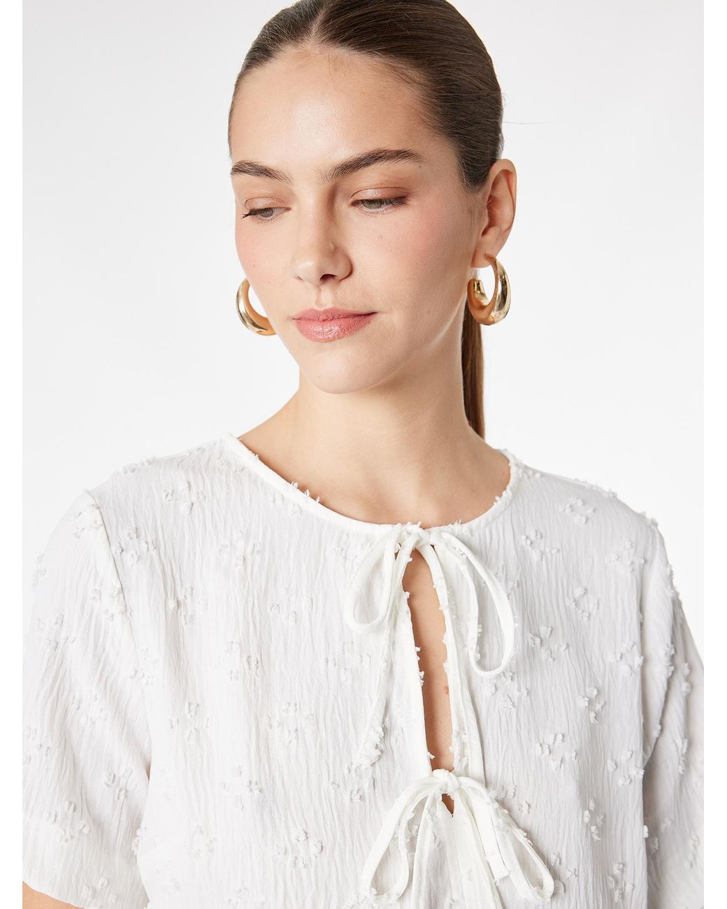 Koton White Bluse