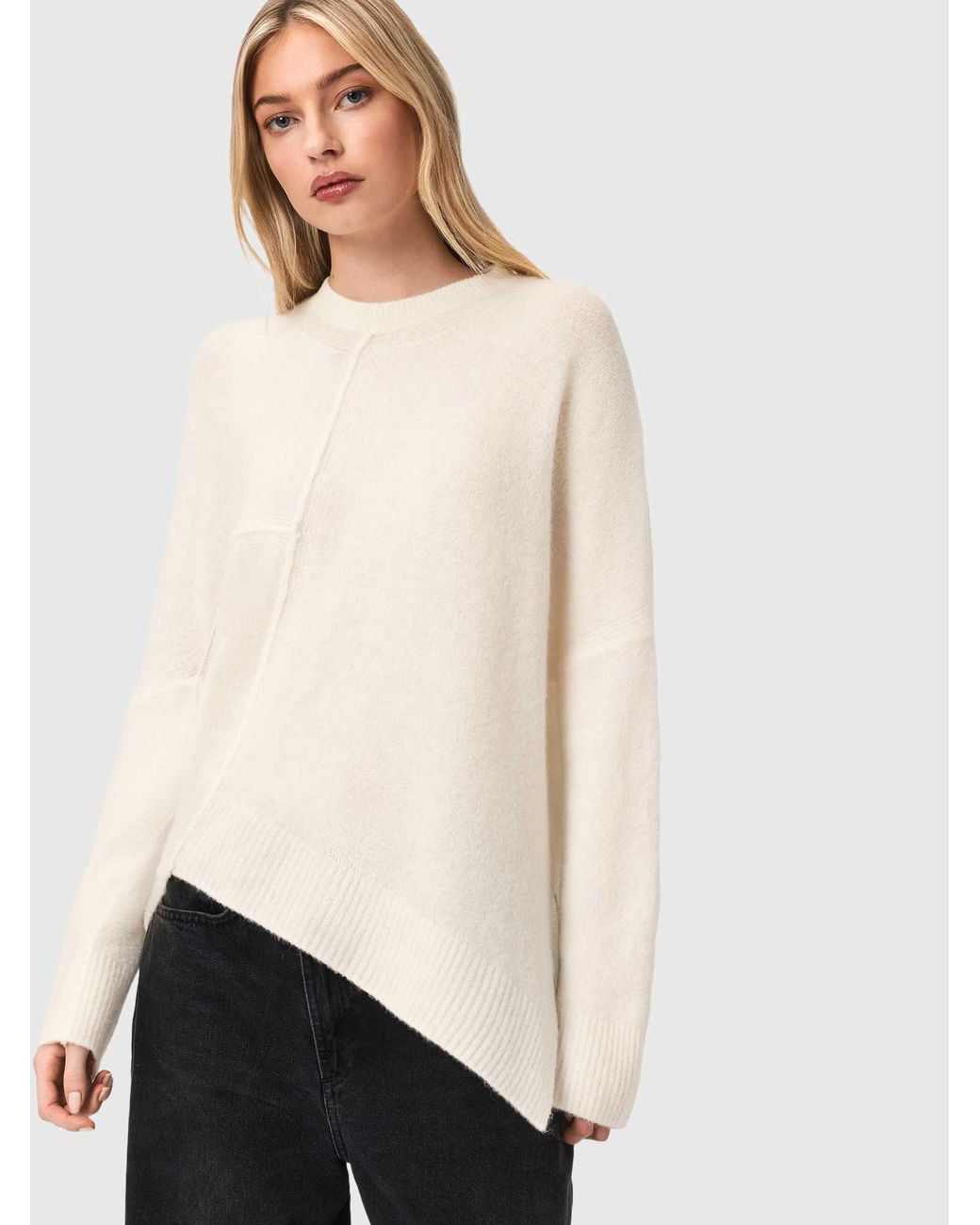 AllSaints White Pullover Lock