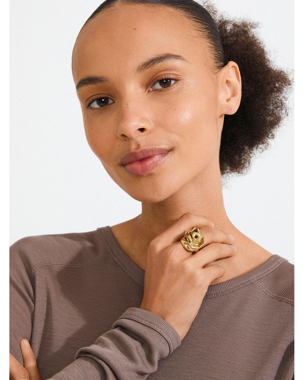 Pilgrim Metallic Ring Inner