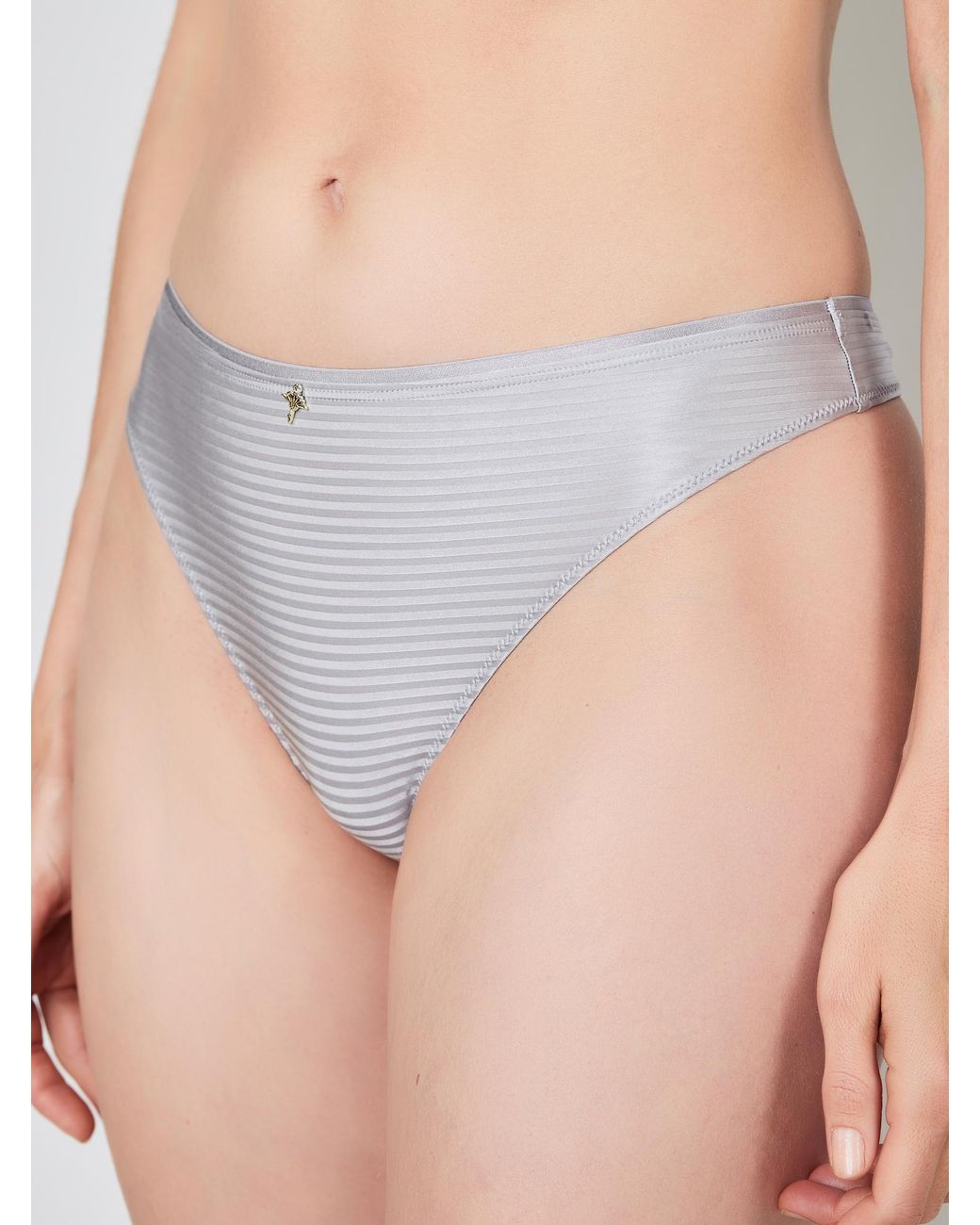 Joop! Gray String Glamour Thong