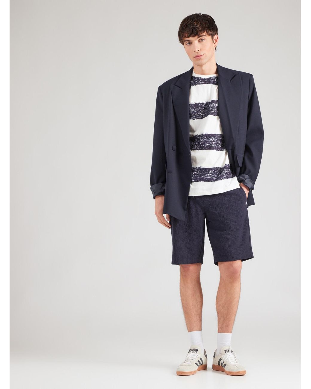 INDICODE Shorts Drum in Blue für Herren
