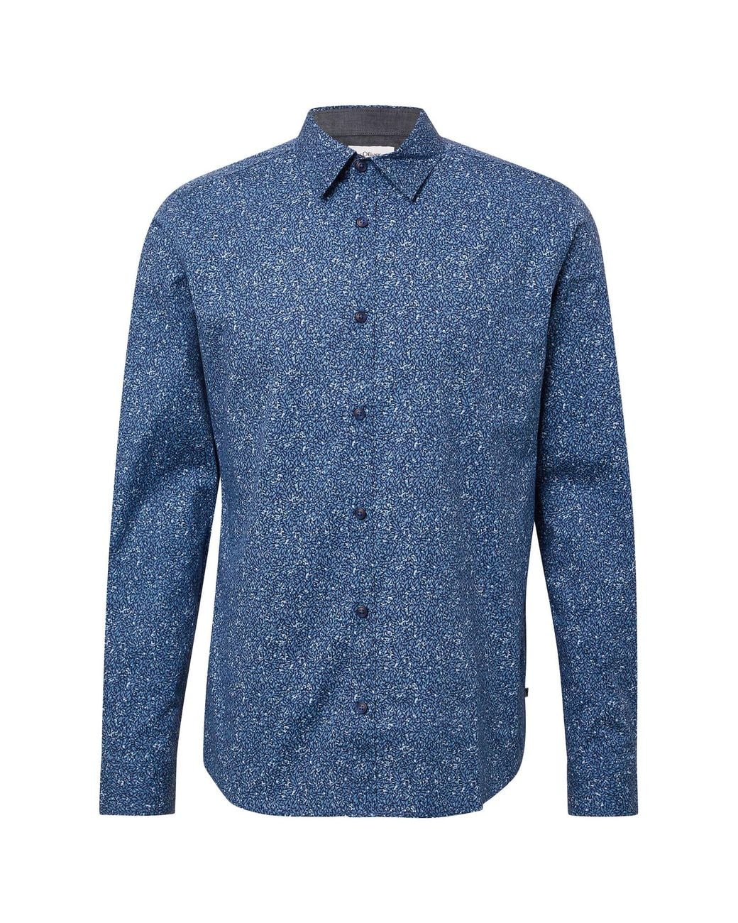 S.oliver Hemd in Blue für Herren