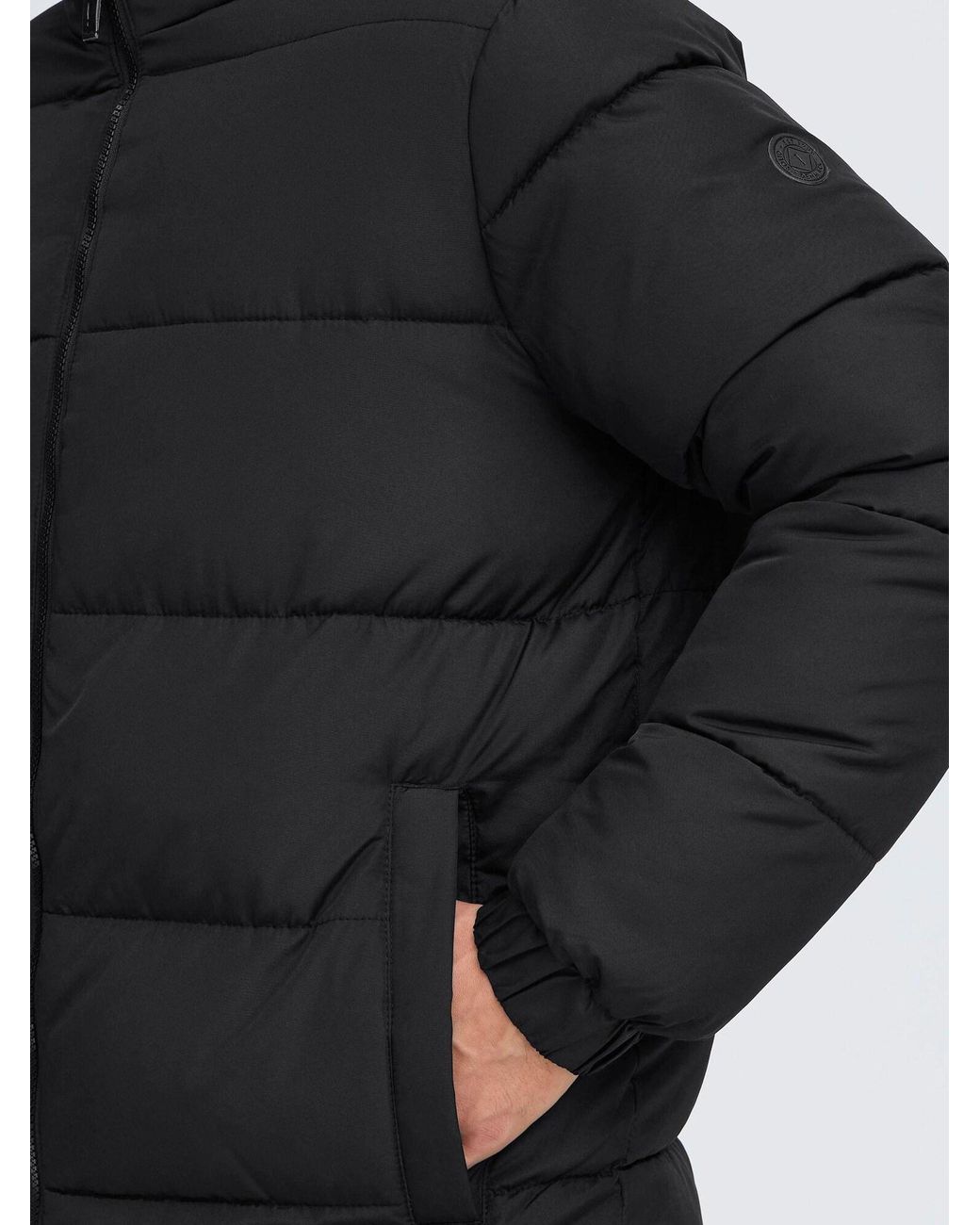 Solid Steppmantel Sdmarlo in Black für Herren