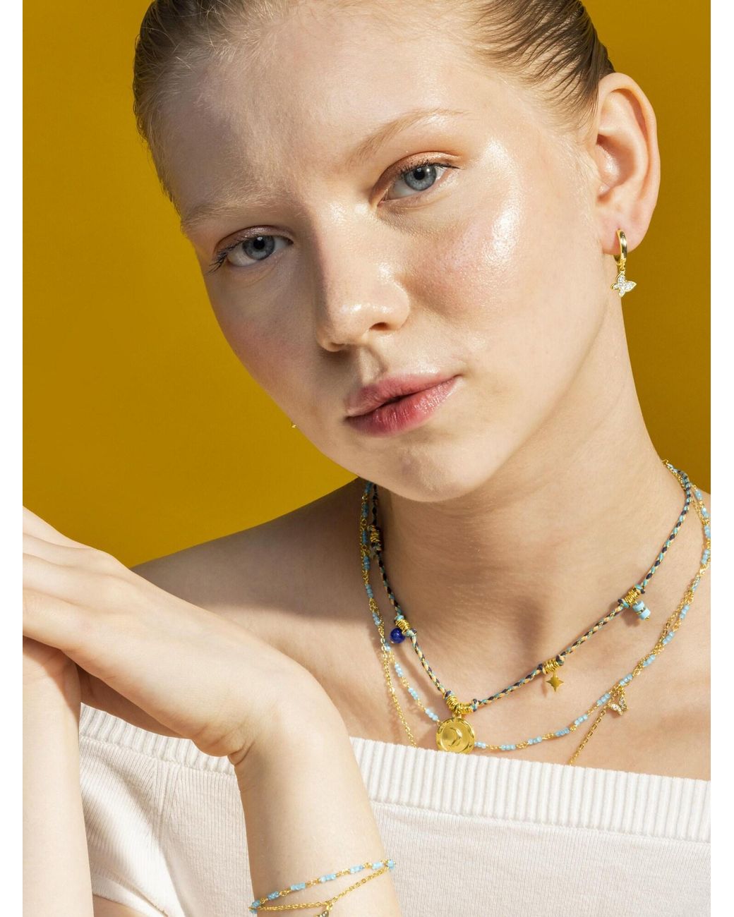 Luxenter Metallic Kette Zinli