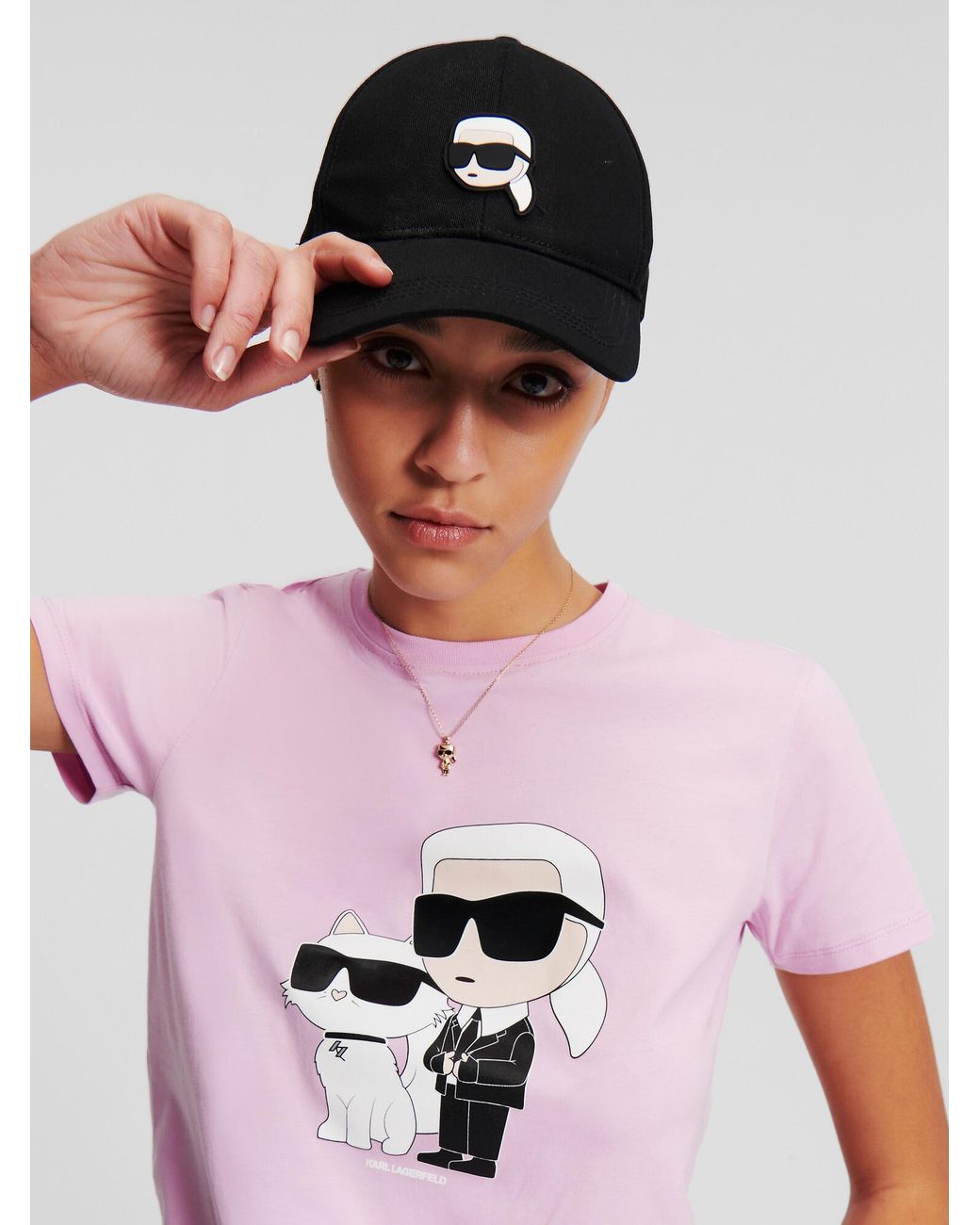 Karl Lagerfeld Black Cap