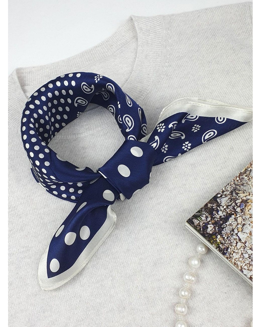 MayTree Blue Tuch