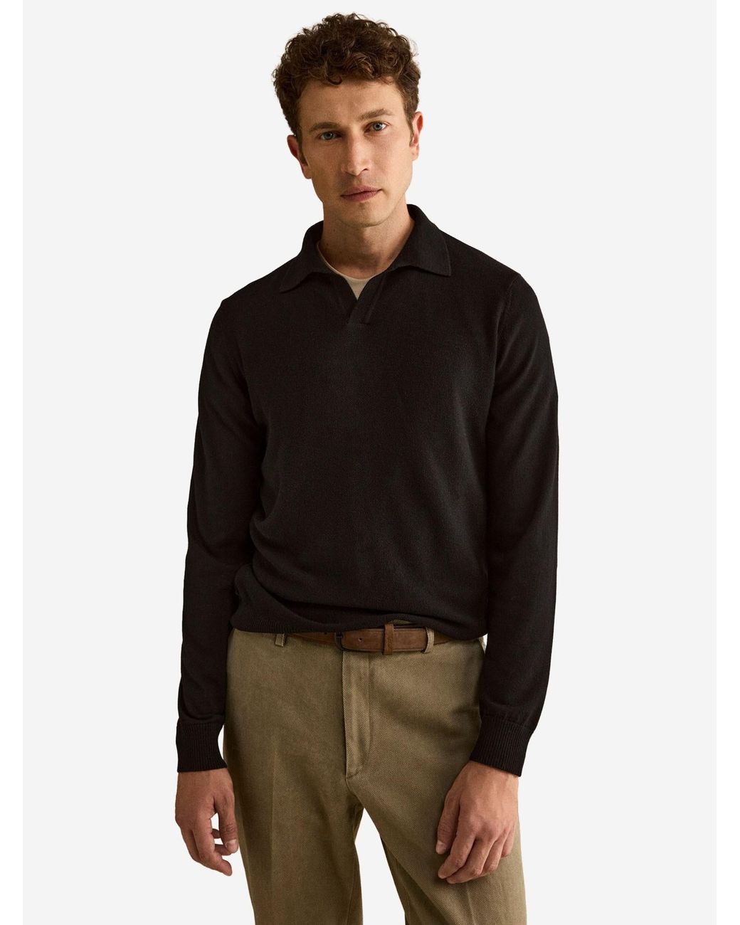 Il Lanificio Pullover in Black für Herren