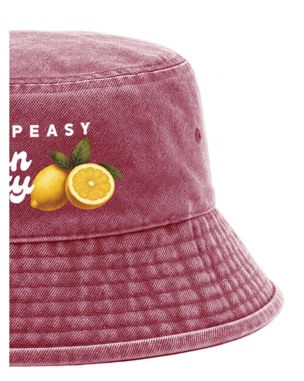Neverless Hut Lemon Squeezy in Pink für Herren