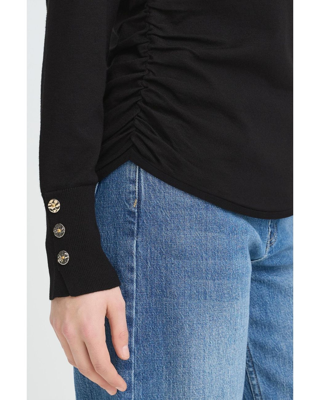 Pulz Black Pullover Pzsara
