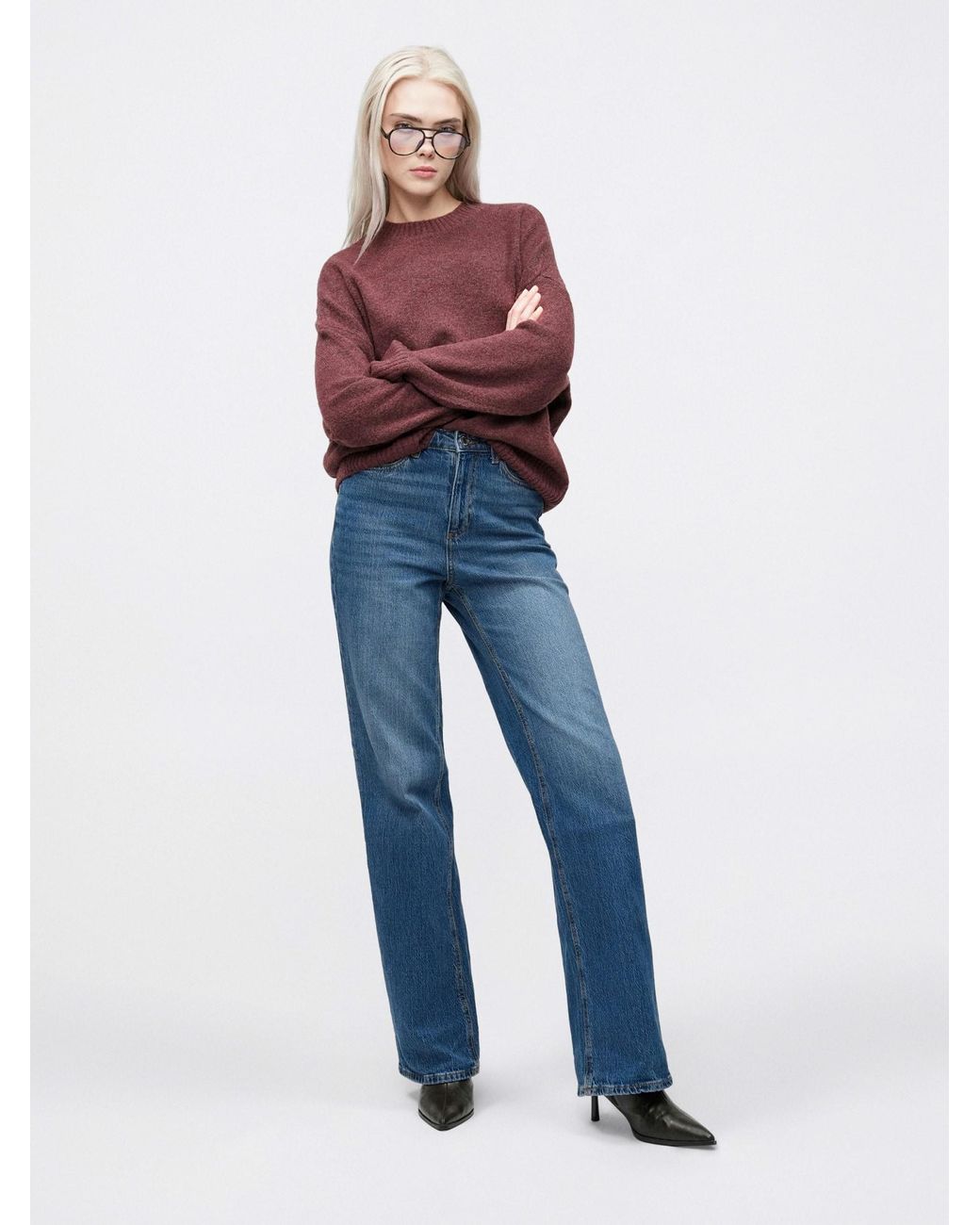 Vero Moda Red Pullover Vmboom
