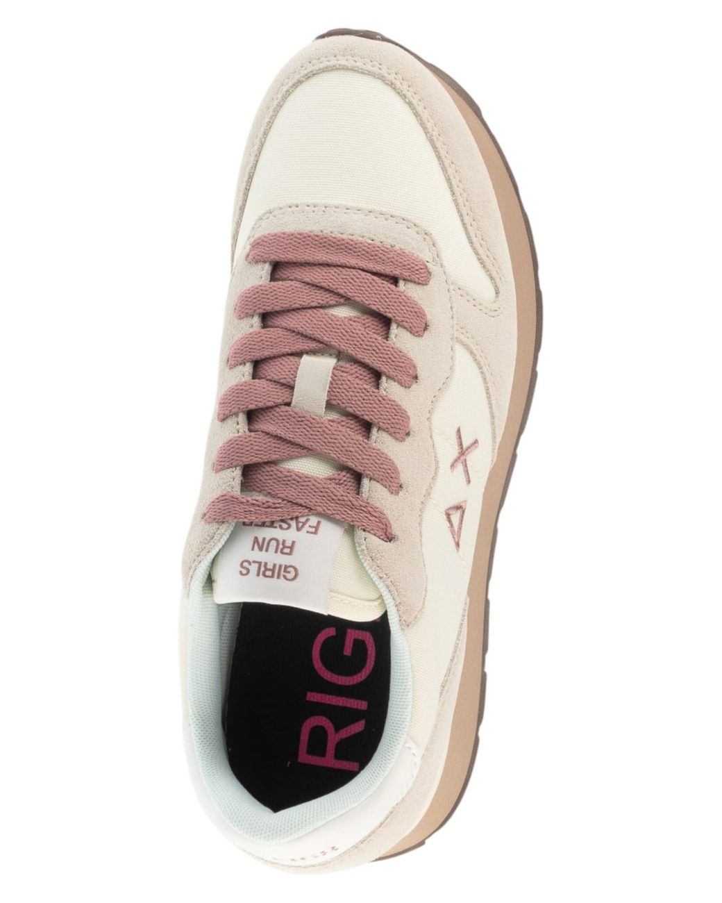 Sun 68 Pink Sneaker Low Ally Solid